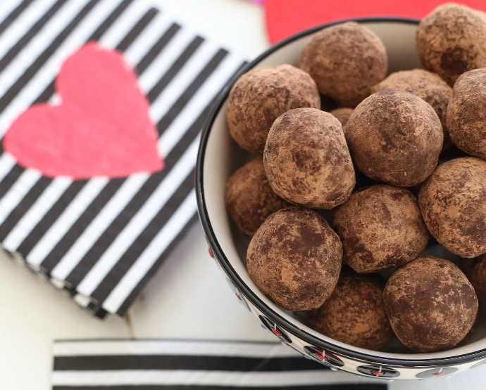 Peanut Butter and Jelly Chocolate Truffles