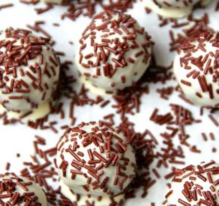 white chocolate truffles recipe