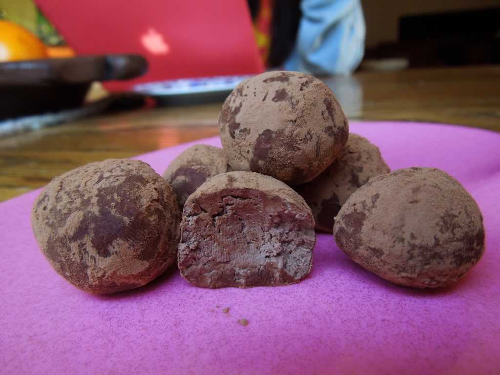 healthy chocolate truffle recipe