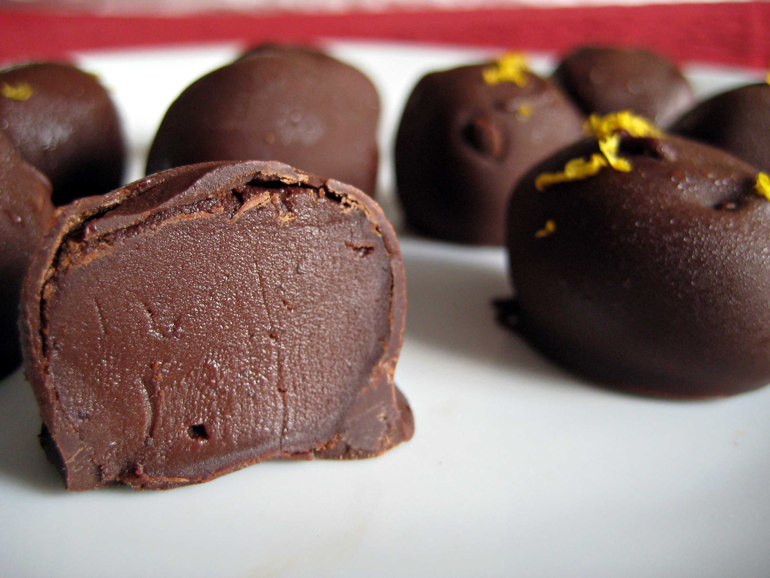 healthy dark chocolate truffle recipe