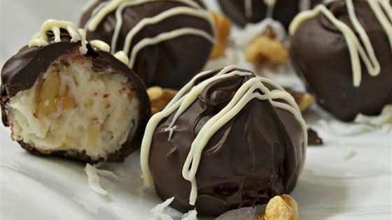 chocolate coconut truffles recipe