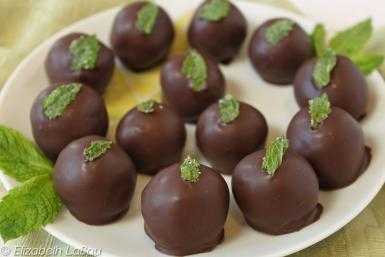 mint chocolate truffle recipe