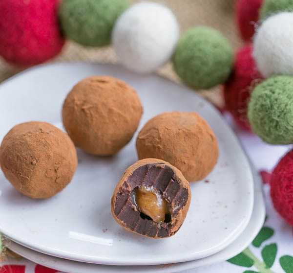 Caramel Rum Truffles