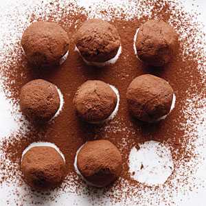 Bourbon-Caramel Truffles